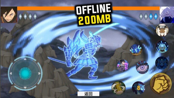 Game Naruto Mobile Fighter Lite Offline || Grafis HD Ukuran Kecil