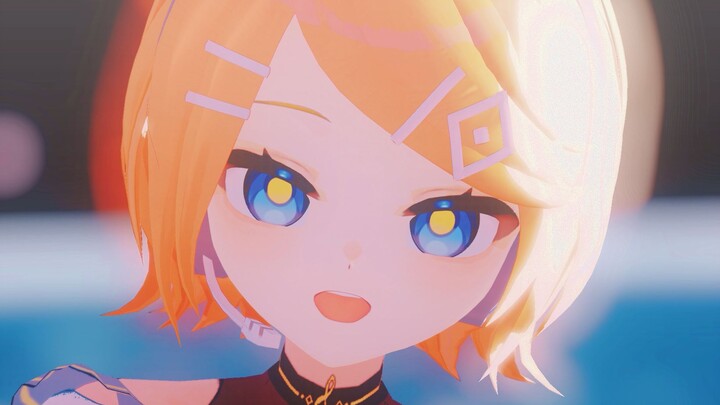 【Kagamine Suzu MMD】Tolak estetika remaja 😤 "シンデレラ"