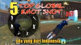 INILAH 5 TOP GLOBAL EMOTE SHOT YG WAJIB DIJADIKAN PANUTAN - FREEFIRE BATLEGROUND