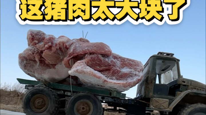 We’ve been gone for over six months—now we’re back with pork, but unloading it is seriously dangerou