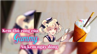 Kem thủ công của Gummy - Ăn kem ngày đông