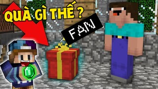 MÌNH ĐƯỢC CÁC BẠN FAN TẶNG QUÀ KHI CHƠI SINH TỒN TRONG MINECRAFT !! *QUÁ ĐƯỢC LUÔN*