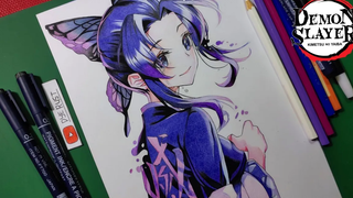 วาด shinobu kocho ผู้ฆ่าปีศาจ / kimetsu no yaiba / Kimetsu no Yaiba