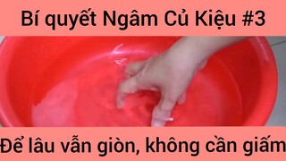 Bí quyết Ngâm Củ Kiệu để lâu vẫn giòn không cần giấm #3