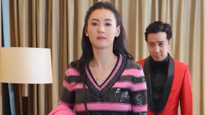 当包租公和张柏芝重演经典画面