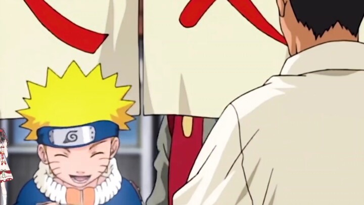 Naruto's happiness for the day comes from a bowl of Ichiraku Ramen