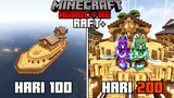 200 Hari di Minecraft Hardcore Raft Survival