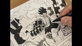 Manga Page Drawing I One Piece ワンピース I Speed Drawing I Manga Page #5