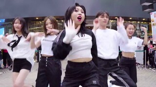 [KPOP IN PUBLIC] The most powerful shoulder shake on the Internet! WANNABE's energetic dance perform
