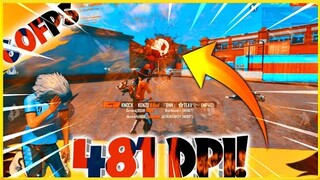 Free Fire 60Fps Highlights Gameplay Headshot Sensitivity 481dpi Easy Headshot