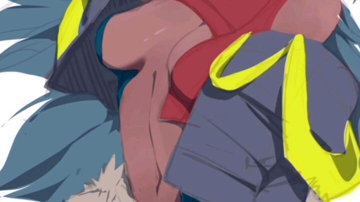 character speedpaint inspired by musical pipers