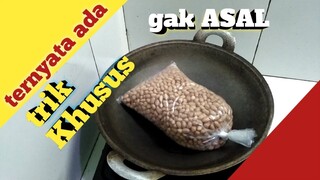 Cara sangrai kacang tanah - martabak manis