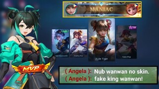 KINGWANWAN NO SKIN?? NO PROLEM! new Challenge -Kingwanwan