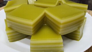 ขนมชั้นใบเตย  หวาน มัน หอม สอนทำขนม by แม่โอ๋/Teaching Thai desserts