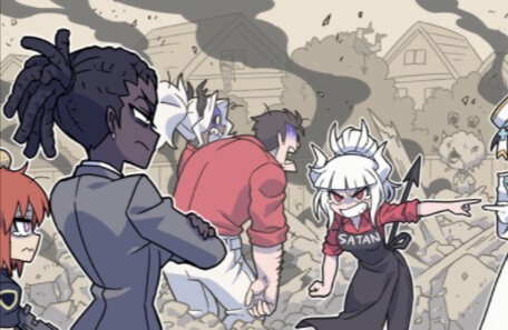 [Helltaker Fan Comic] หนึ่งวันในชีวิตของตำรวจ