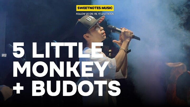 5 Little Monkey + Budots | Sweetnotes Live @ Tupi