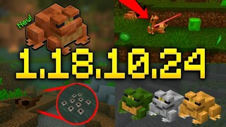 อัพเดท Minecraft 1.18.10.24 (เบต้า) - GamePlay | เพิ่มกบ และลูกอ็อด!!!
