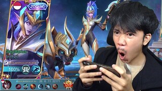 REVIEW SKIN REVAMP ZODIAC IRITHEL AUTO LANGSUNG ROAR KEUN LAND OF DAWN - Mobile legends