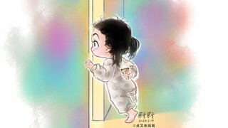 两岁萌娃凌晨不睡觉起床偷吃冰淇凌，原来小家伙有心事也睡不着