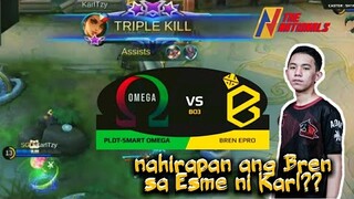 ganito pala kalalakas mag-Esme si Karl!? Bren Epro VS Pldt-Smart Omega