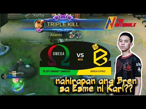 ganito pala kalalakas mag-Esme si Karl!? Bren Epro VS Pldt-Smart Omega