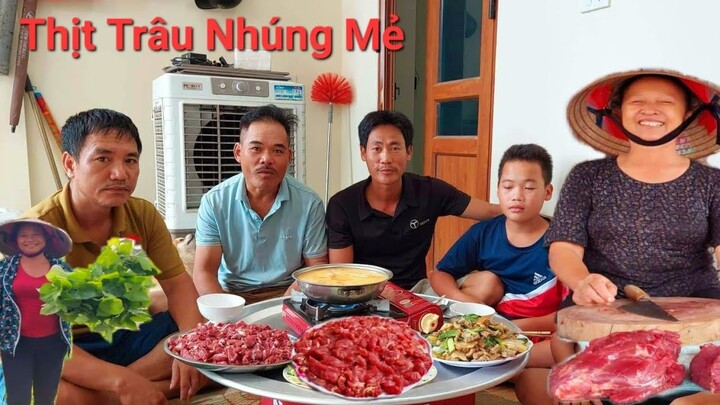 Thịt Trâu Nhúng Mẻ.Ong Sách Trâu Xào Khế Chua Rất Ngon.Chương Trình Ăn Uống | Biển Nguyễn ngọc.