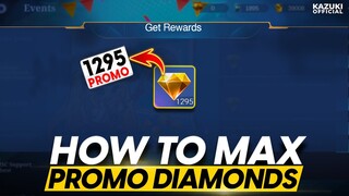 HOW TO GET 1295 PROMO DIAMONDS AND WHERE TO USE THEM!