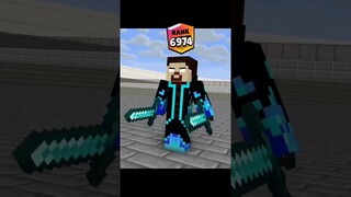 Herobrine xjames vs Monster rank up #shorts#minecraft#viral