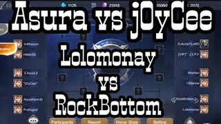 Joyce vs Asura ¦¦ Lolomonay vs Rockbottom Majesty Competition Round 1