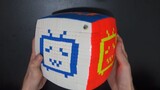 Mr Puzzle Makes a Bilibili Logo Using a 17x17 Rubix Cube