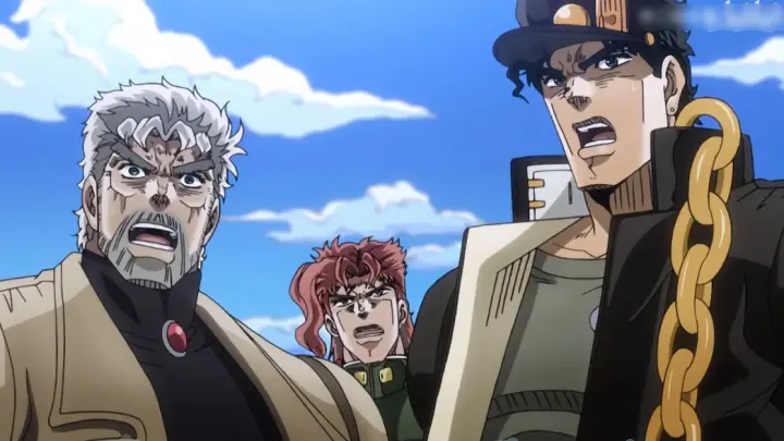 Anime|"JoJo's Bizarre Adventure"|Before and After being Beaten up