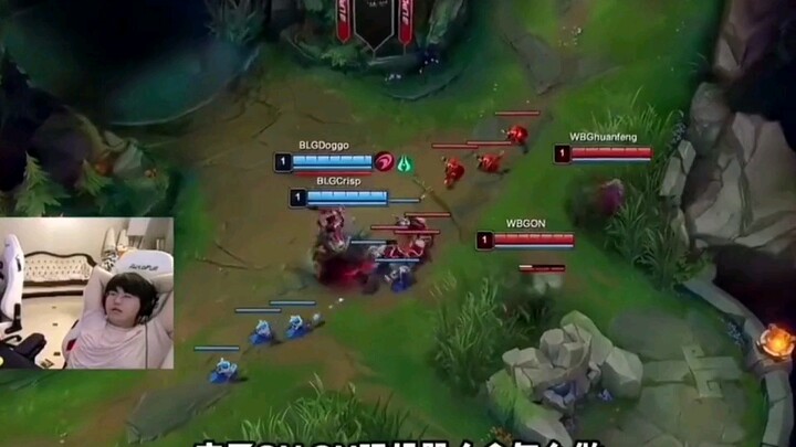 “WBG vs BLG: ON’s robot teleports to the top lane at level 4 to support TheShy—now all the pressure 