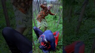 Spiderman dan si nenek metik kangkung guys🔥 #lucu #spidermannowayhome #serialkomedi #dramakocak