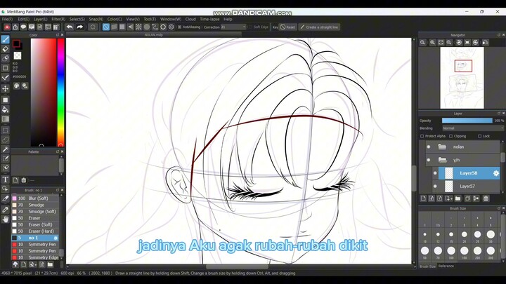 PART 9 LINEART si cewek