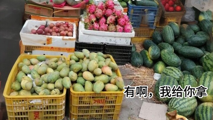 Khi bạn hiếm khi đi chợ rau