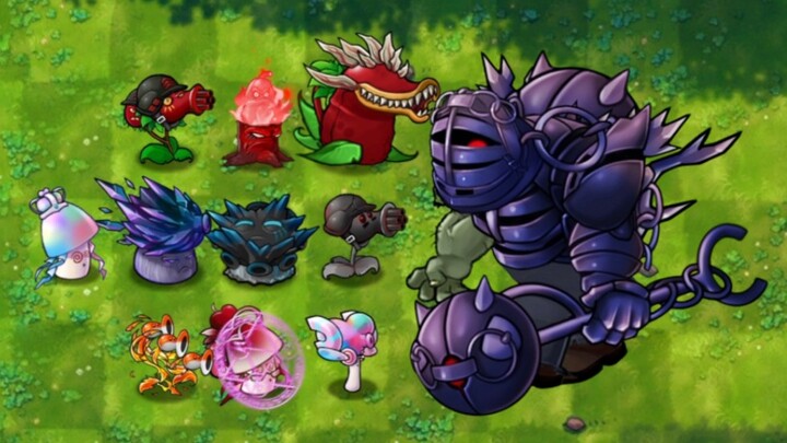 PVZ Fusion Edition: Max-Stat Ultimate Plants x20 vs 20 Ultimate Obsidian Giants