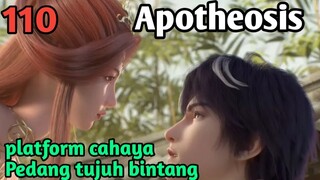 Alur Cerita Apotheosis S1 Part 110 : Platform Cahaya Pedang Tujuh Bintang