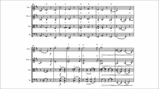 Nazariy Annyuk - String Quartet in D major (audio + sheet music)