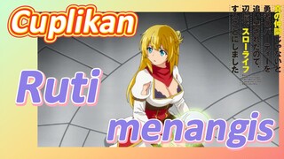 Cuplikan | Ruti menangis