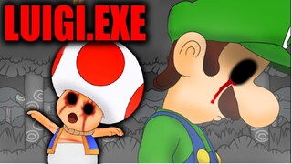 LUIGI.EXE KILLED EVERYONE IN THE MUSHROOM KINGDOM! FORGOTTEN HERO - NEUTRAL ENDING [Mario Horror]