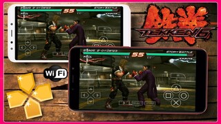 How to multiplayer in tekken 6 ppsspp offline | two player offline tekken 6