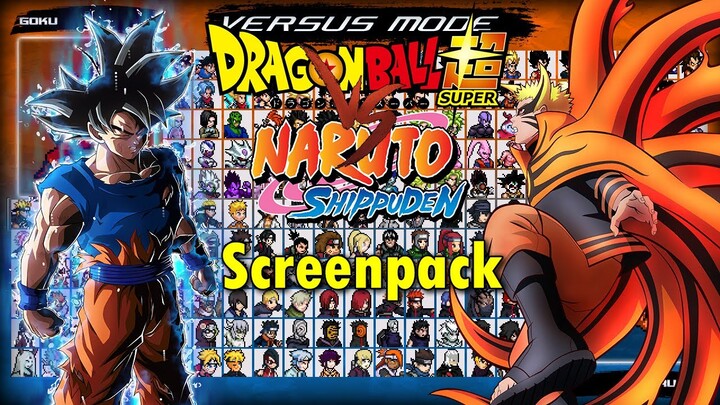 Mugen screenpack dragon ball vs naruto (DirectX) - BiliBili