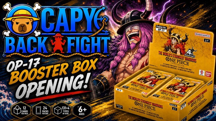 INSANE HITS! 🔥 ONE PIECE OP-17 BOOSTER BOX OPENING!