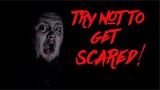 TRY NOT TO GET SCARED  CHALLENGE!!! (IN THE DARK)