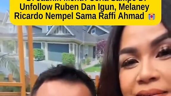 melaney ricardo minta bantuan raffi ahmad