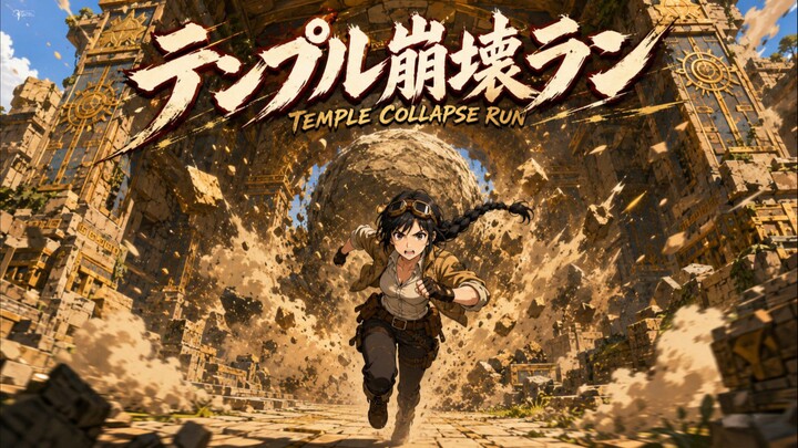 TEMPLE COLLAPSE RUN