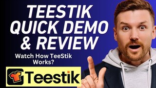 TeeStik Review: Create Stunning T-Shirt Designs and Make Money Fast with AI