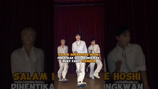 Salam Horanghae #hoshi dihentikan oleh #seungkwan buat fans terhibur #seventeen #kpop #viral #shorts