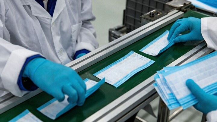 Máy sản xuất khẩu trang hay máy in tiền đây?