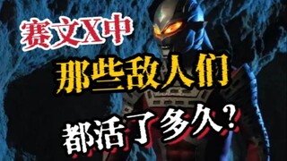 就活了8秒啊！赛文X里的敌人们谁是传奇耐活王